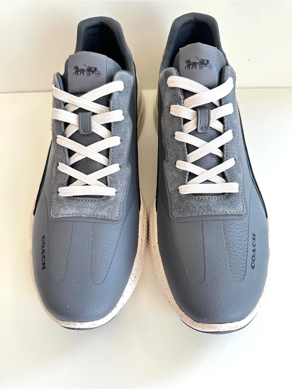 COACH MENS CITYSOLE RUNNER INDUSTRIAL GREY TRAINERS ATHLETIC SNEAKERS NEW! Sz12D - Picture 15 of 15